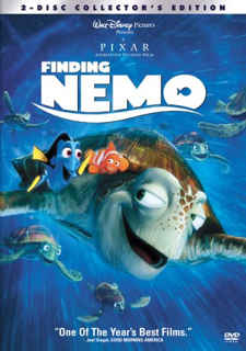 Finding Nemo on DVD