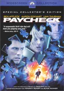 Paycheck on DVD